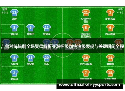 吉鲁对阵热刺全场复盘解析亚洲杯级别统治级表现与关键瞬间全程